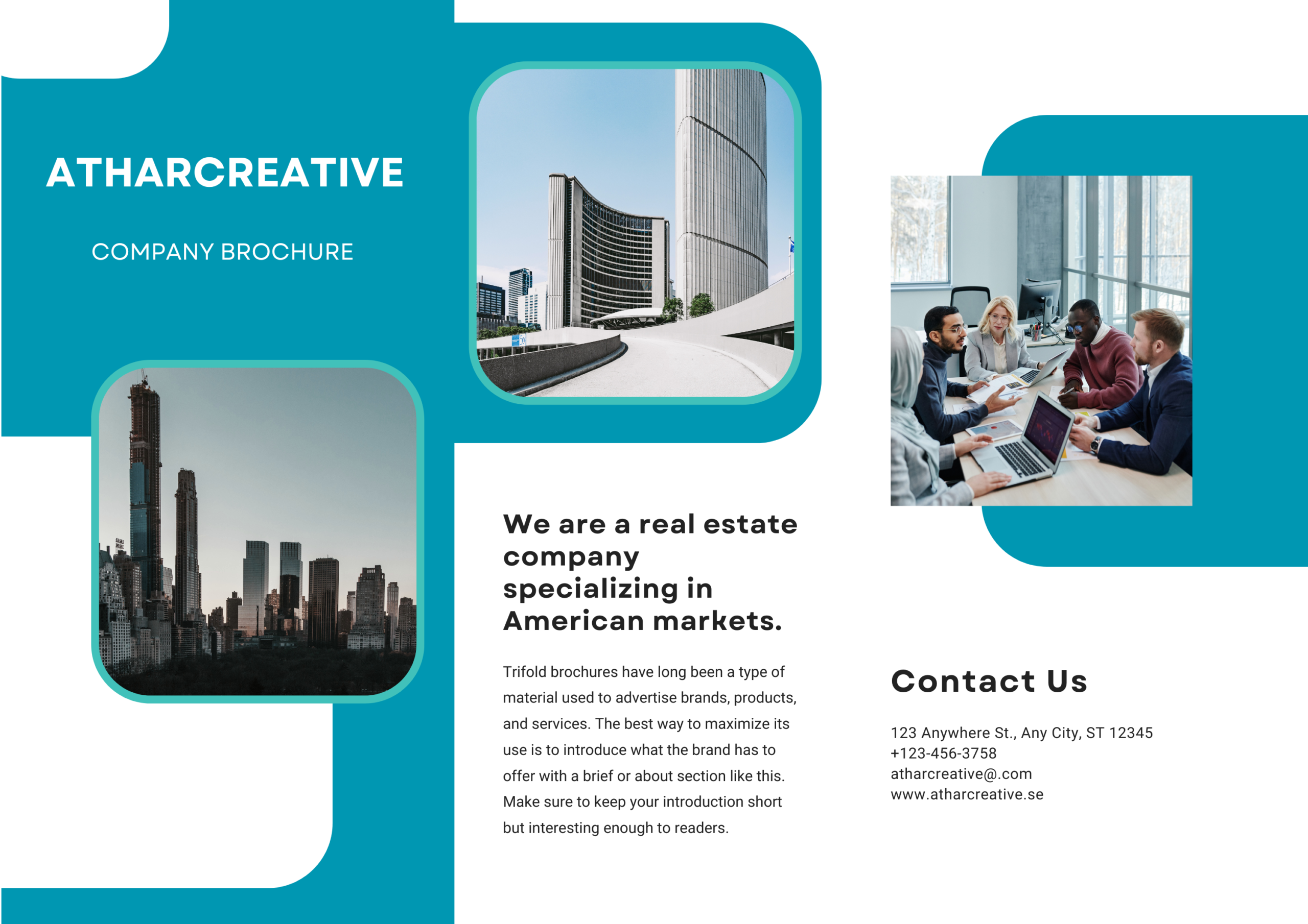 Company brochure design