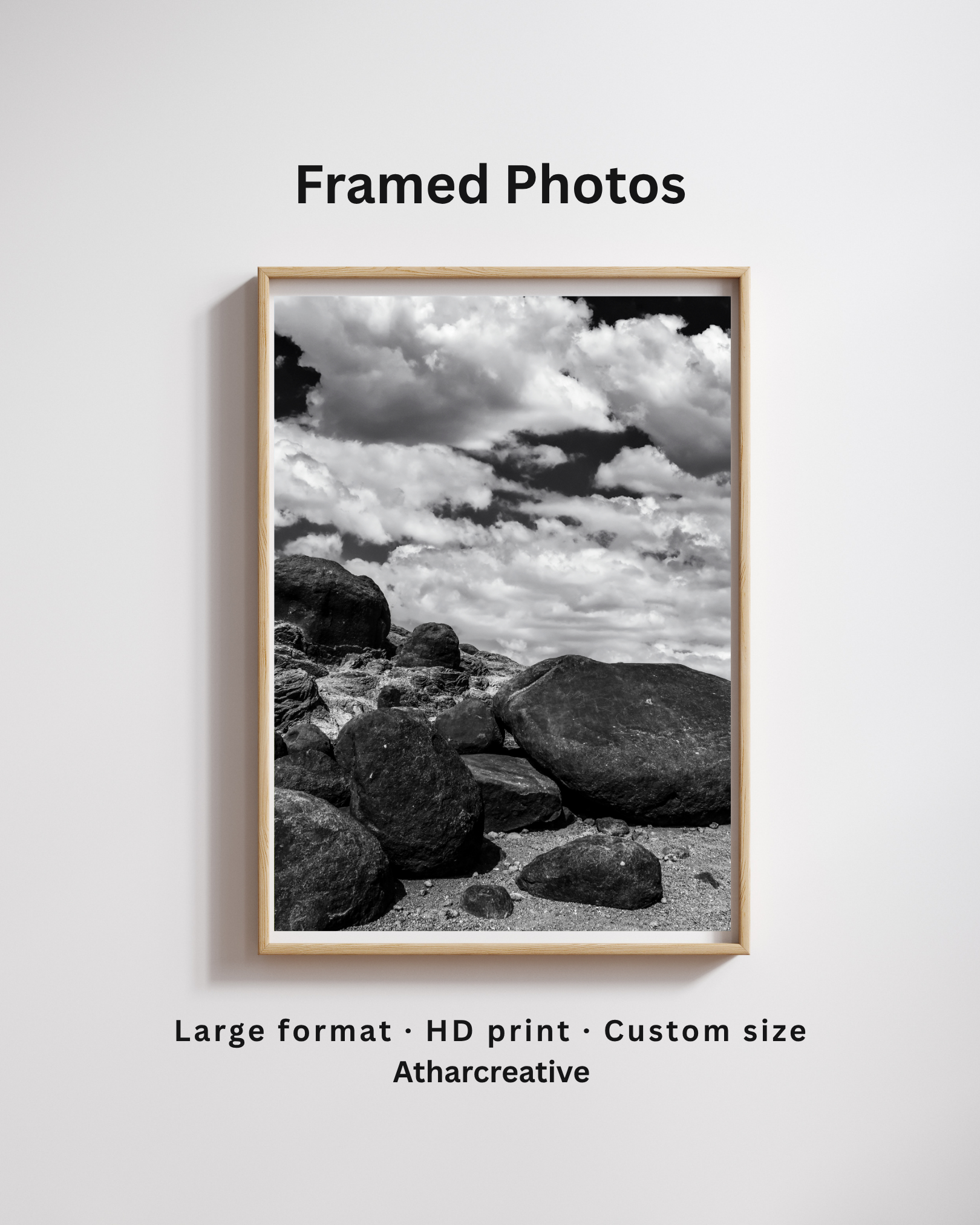 Framed wall art print