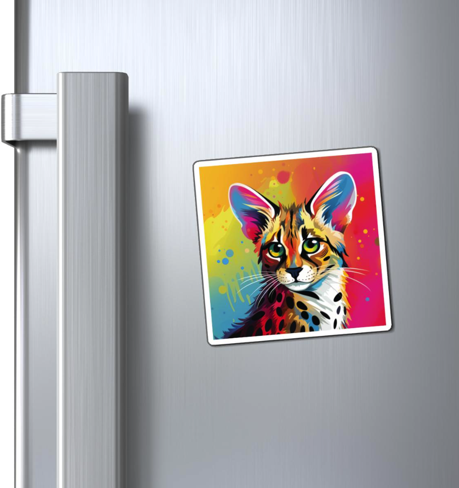 Custom photo magnet